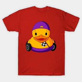 Car Racing Rubber Duck T-Shirt